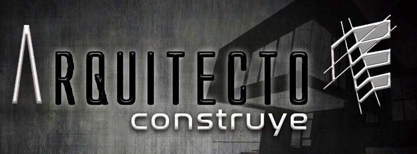 Logotipo Arquitecto Construye